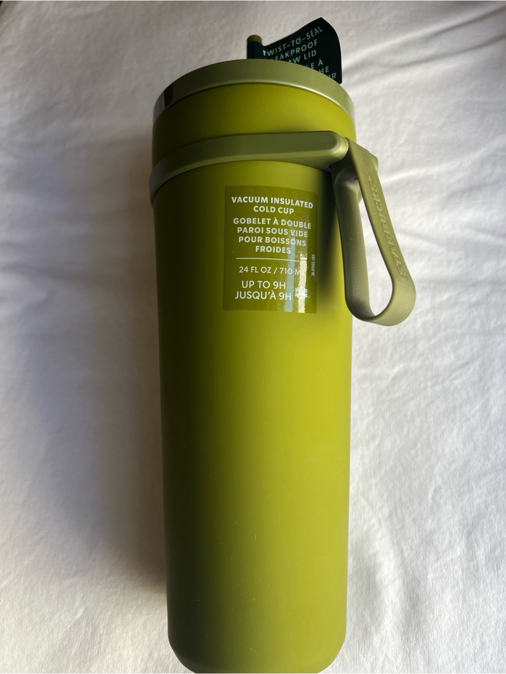 Starbucks Vacuum Insulated Cold Cup - Olive Green Travel Tumbler